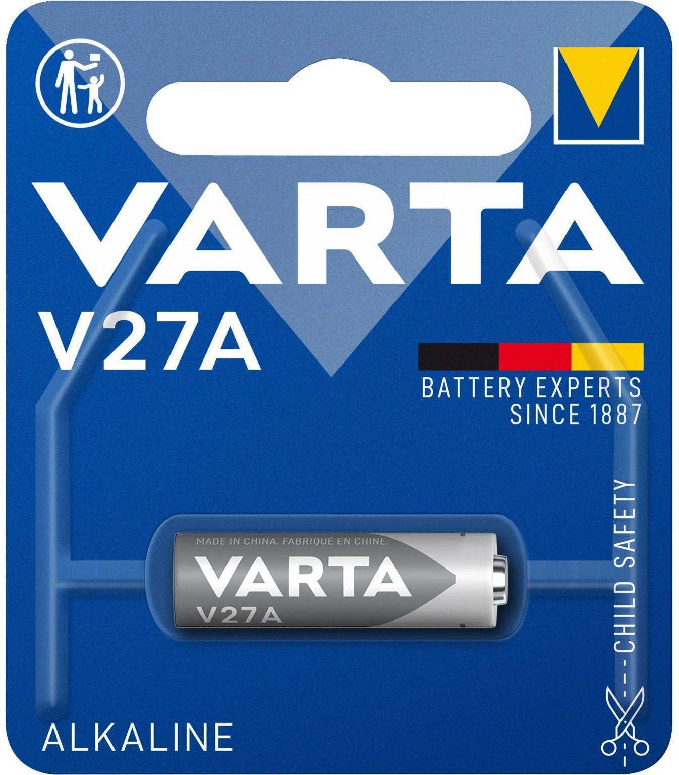 Varta Professional Electronics (1 piece, V27A)