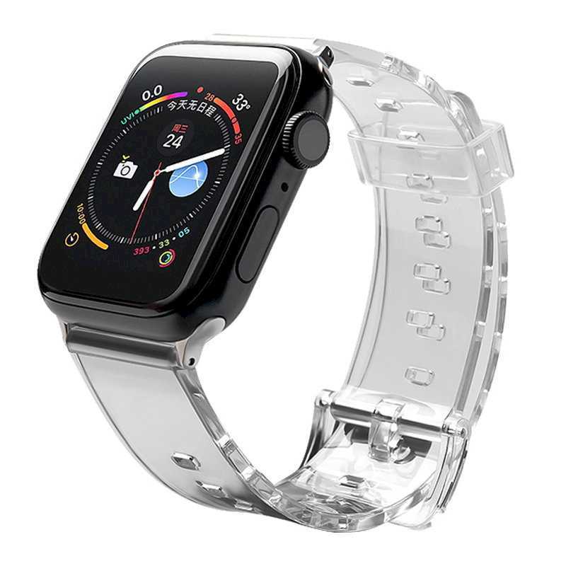Fusion Accessories 38/40/41mm Black Light silicone band