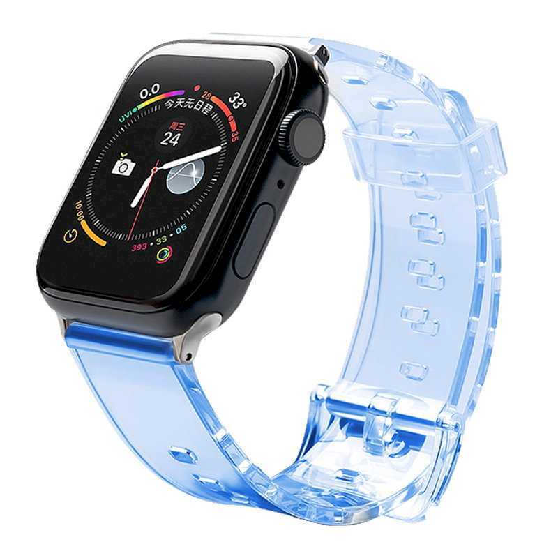 Fusion Accessories 38/40/41mm Blue Light silicone band