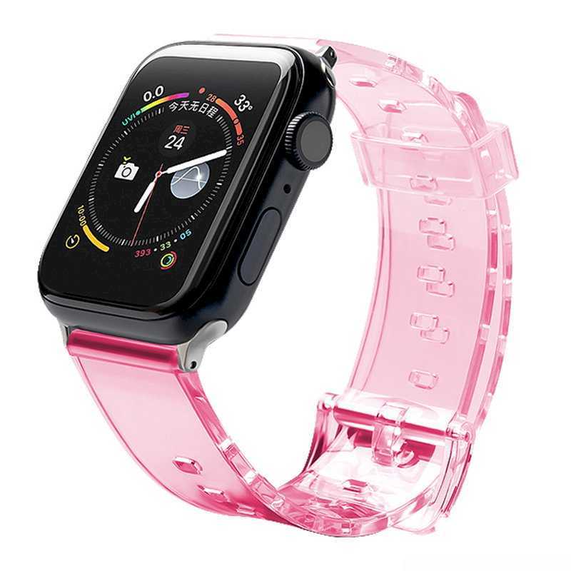 Fusion Accessories 38/40/41mm Red Light silicone band