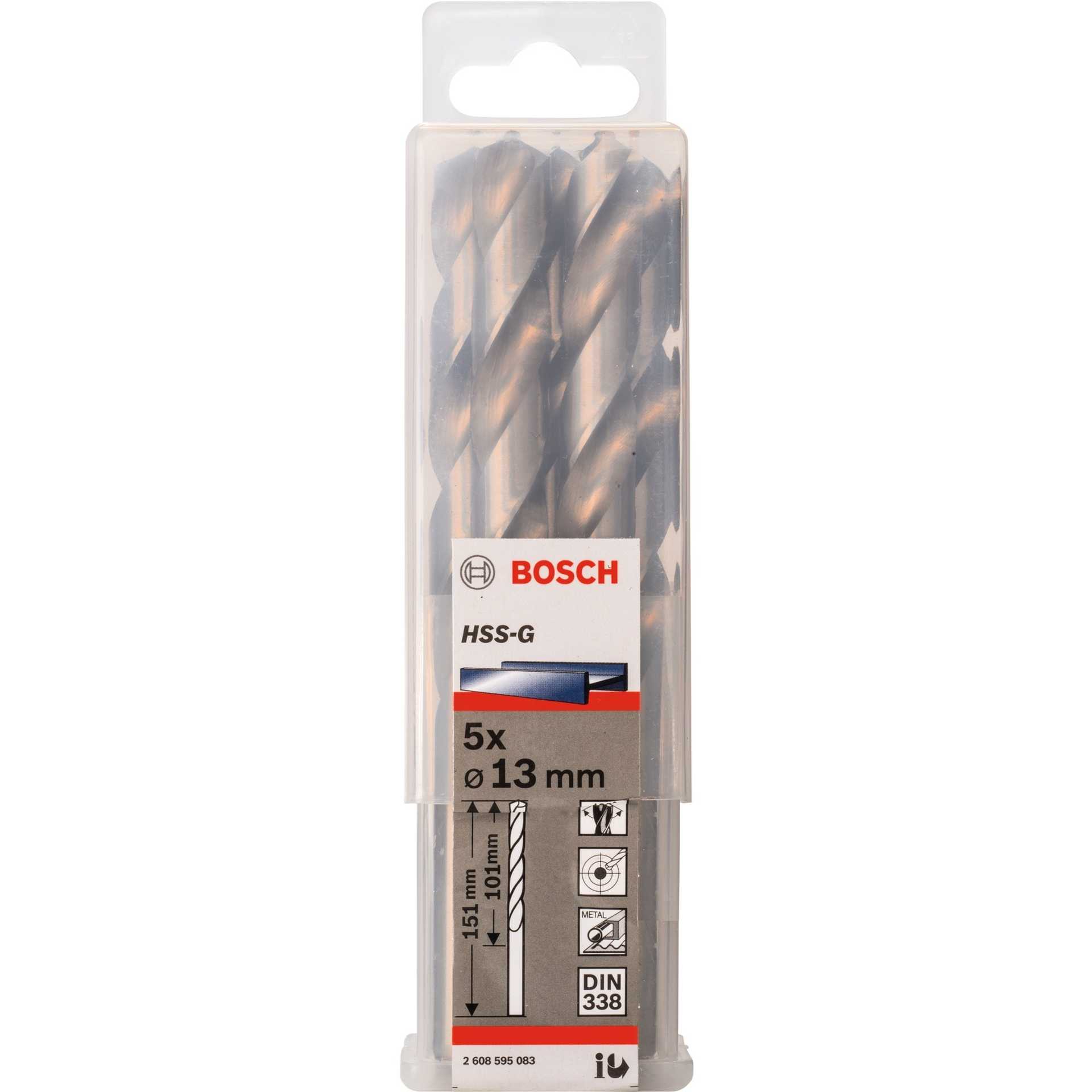 Bosch Powertools PRO Metal HSS-G Spiral