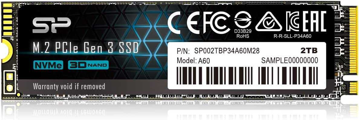 SILICON POWER P34A80 2TB SP002TBP34A60M28