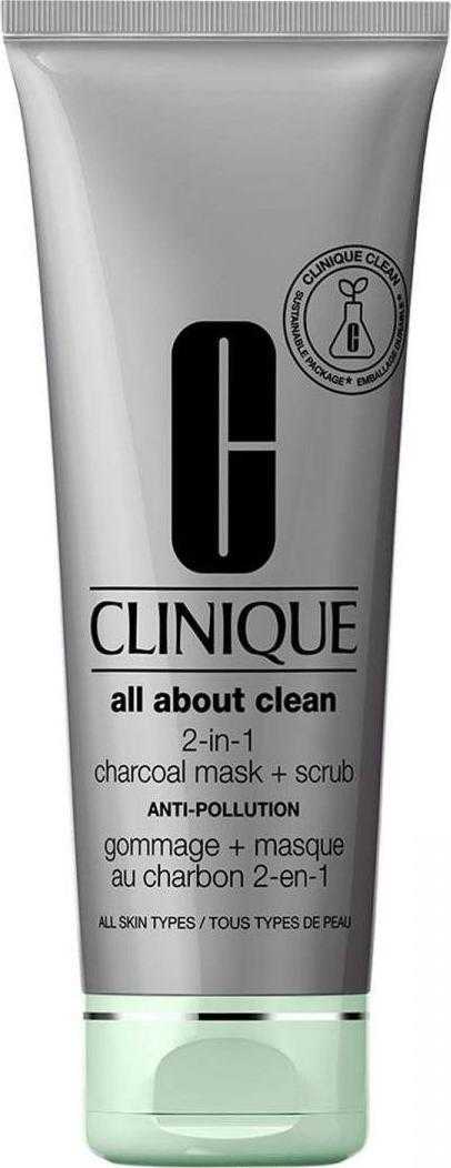 Clinique All About Clean 2-in-1 Charcoal Mask + Scrub cleanse