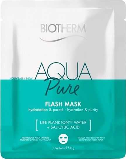 Biotherm Aqua Pure Flash Mask purifying sheet mask for two
