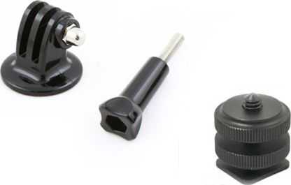 Xrec Adapter for 1/4" thread + screw for GoPro/Sjcam/Xiaomi