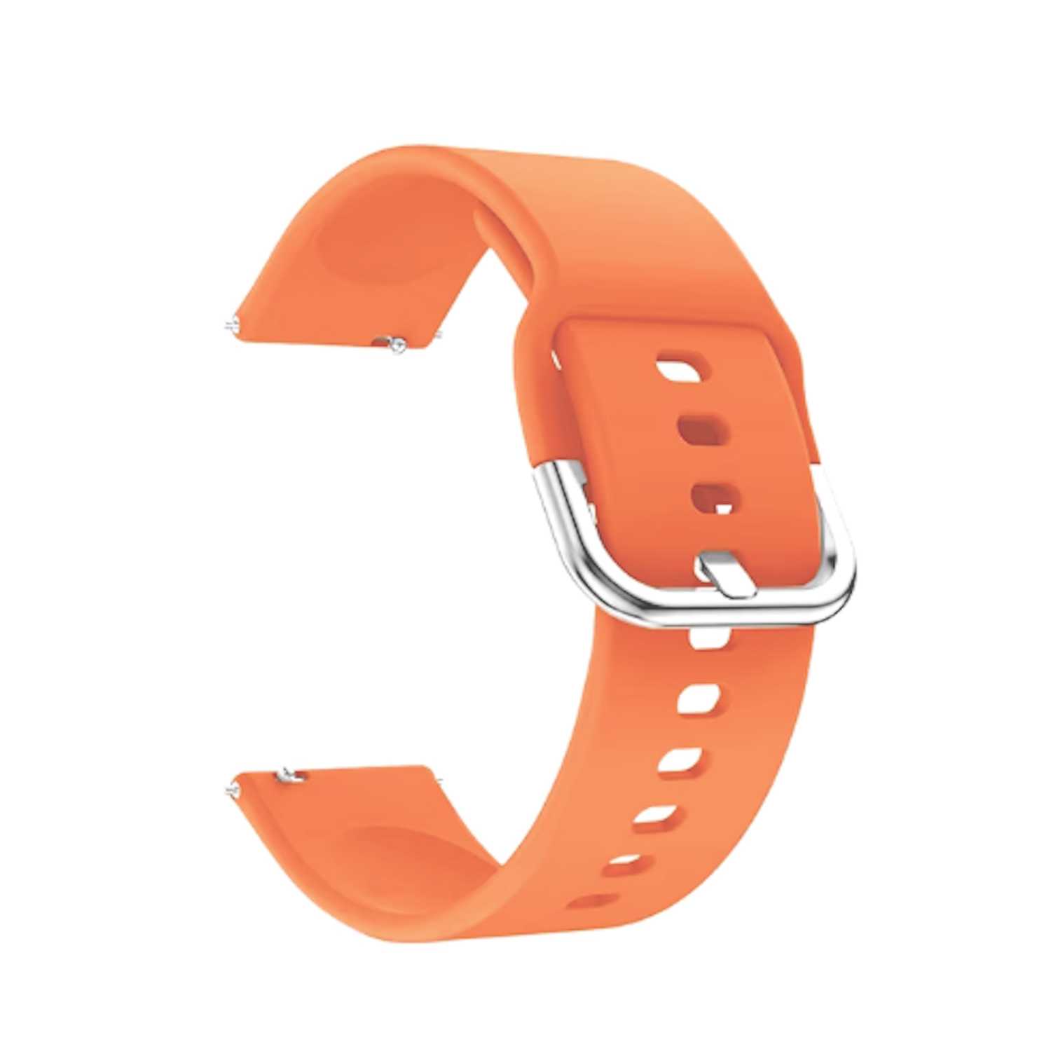 Riff Silicone strap for Samsung Galaxy Watch, 22mm width, Orange