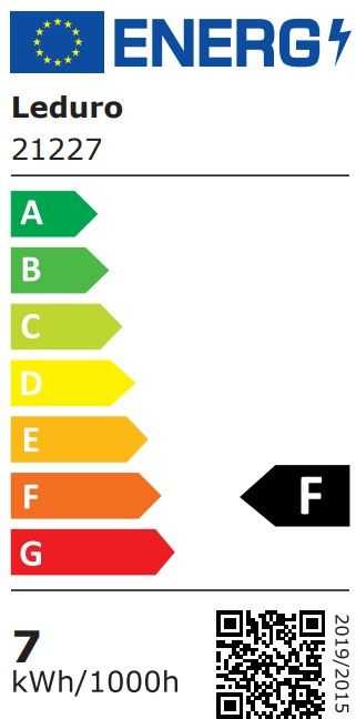 LEDURO C38 LED Bulb E27 7W 21227