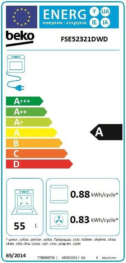 BEKO FSE52321DWD