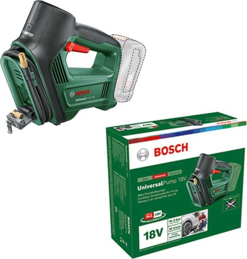 Bosch Powertools Akku-Luftpumpe UniversalPump 18V solo