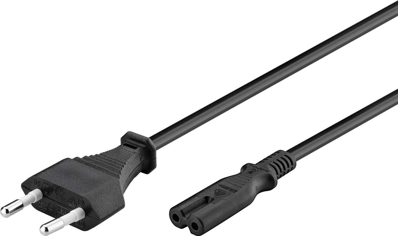 Goobay 50084 Euro connection cord 1.5 m Black