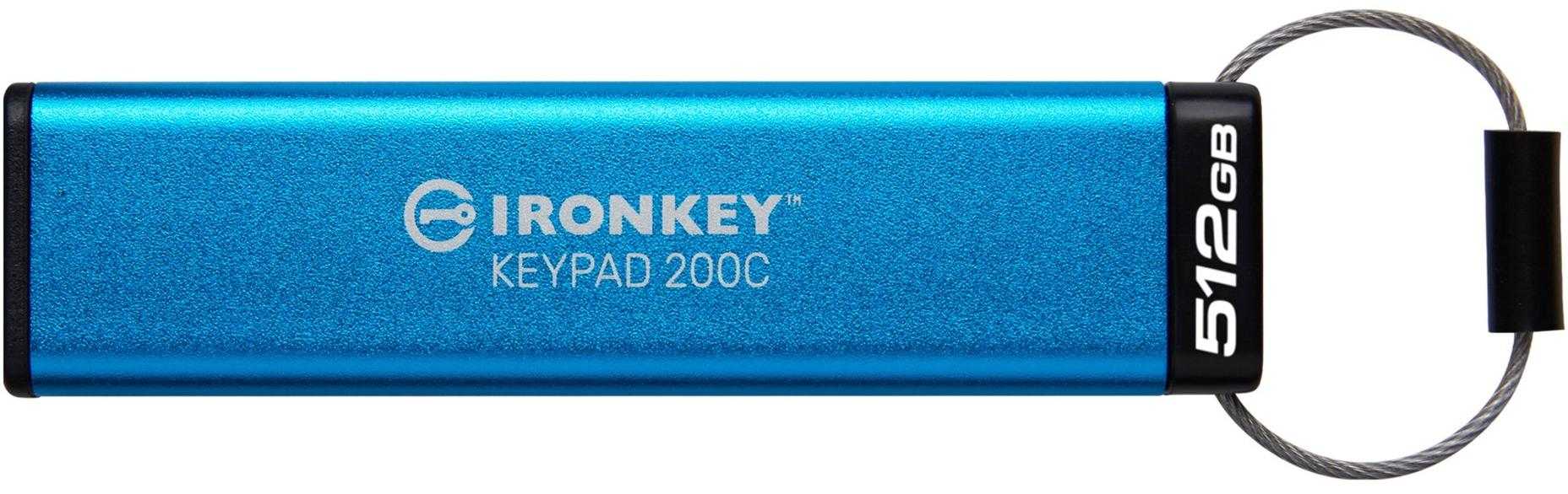 KINGSTON 512GB IronKey Keypad 200C USB-C