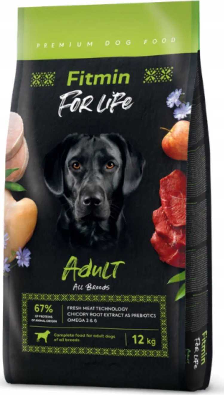 FITMIN For Life Adult – dry dog food, all breeds – 12 kg.