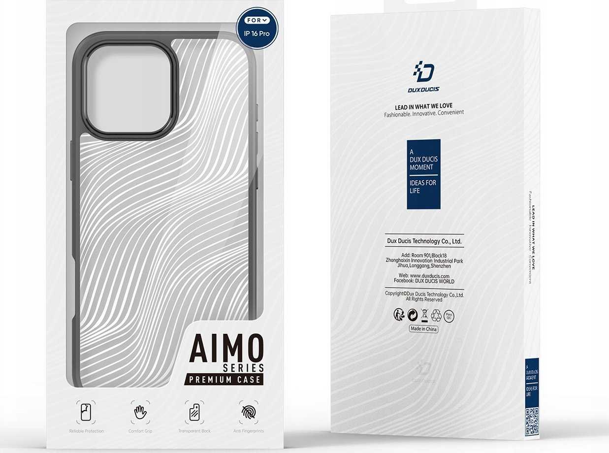 Dux Ducis "Aimo Case for iPhone 16 Pro Max" Black