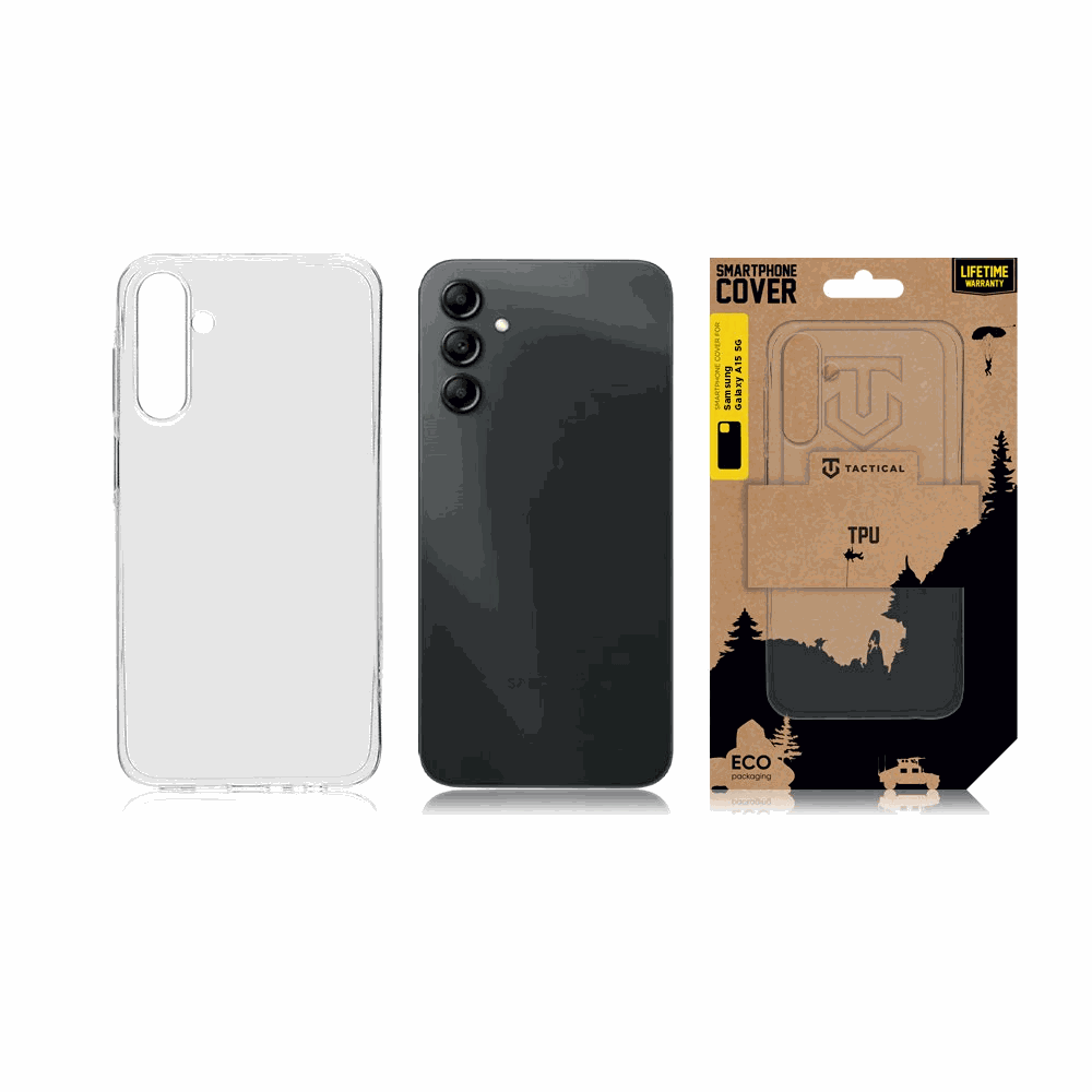 Tactical "TPU Cover Galaxy A15 4G/5G" Transparent