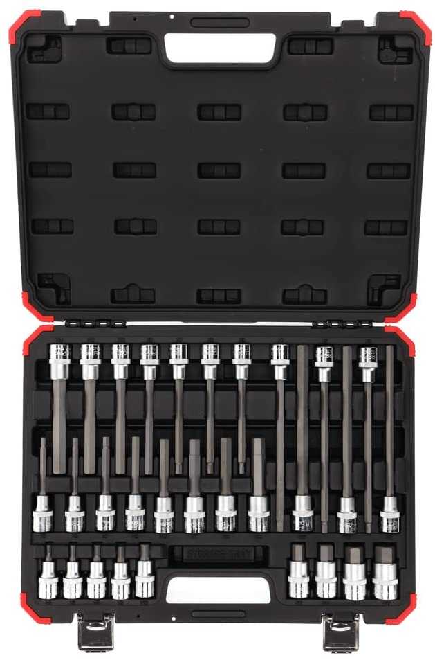 Gedore Red screwdriver bit socket set
