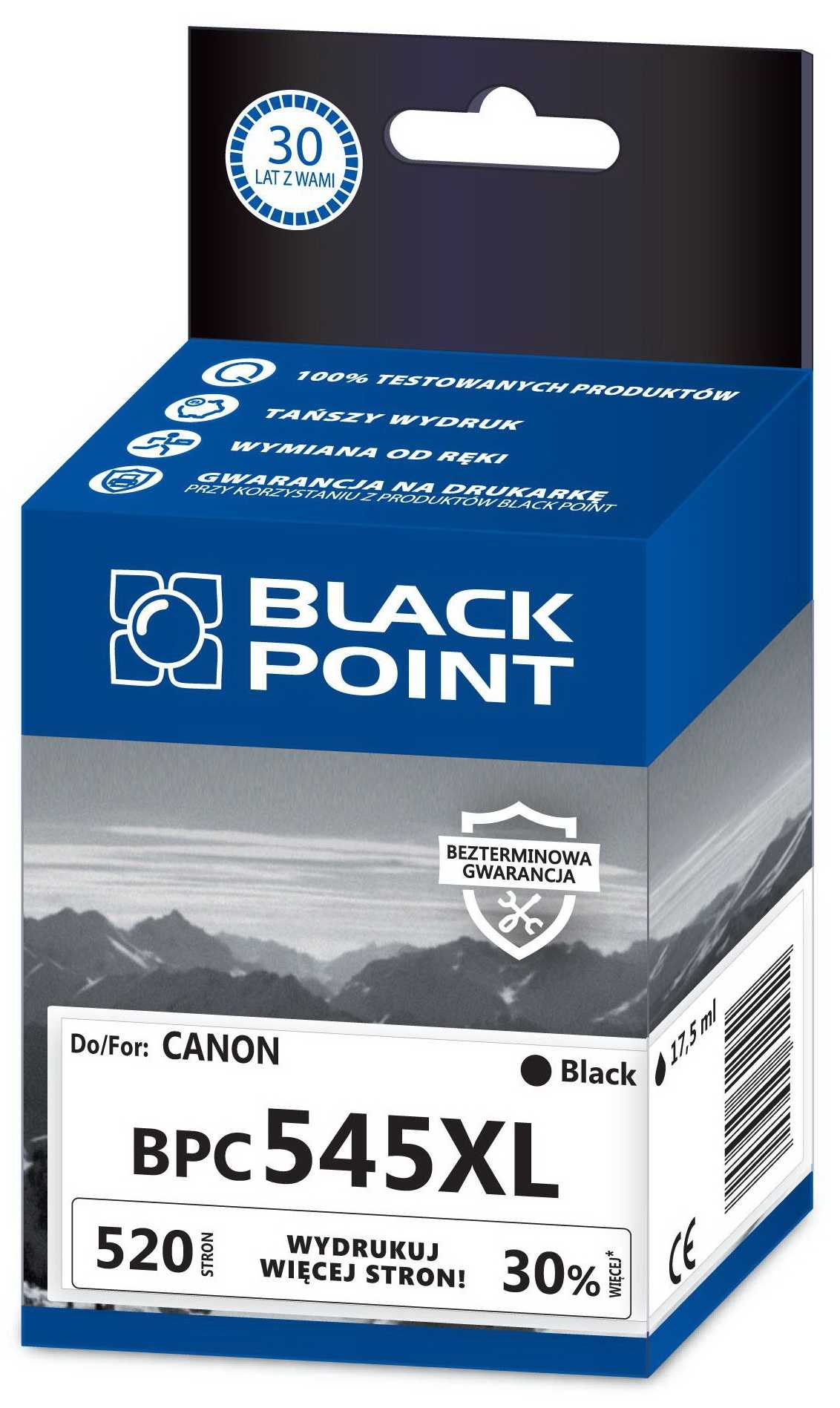 BLACK POINT BPC545XL Black Canon PG-545XL