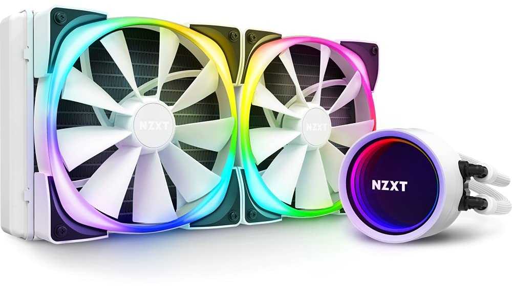 NZXT Kraken X63 RGB 280 mm White Water Cooling RL-KRX63-RW