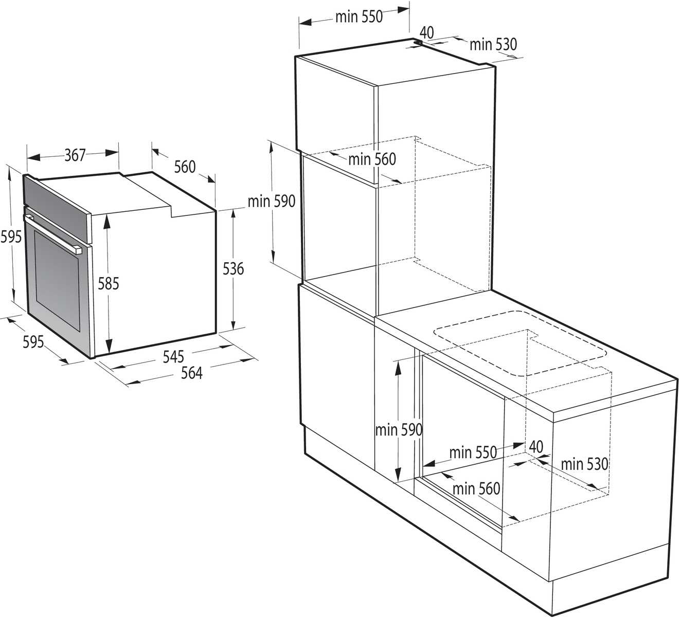 Gorenje BO6737E02BG