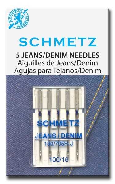 Schmetz denim needles No. 100, 5 pcs.