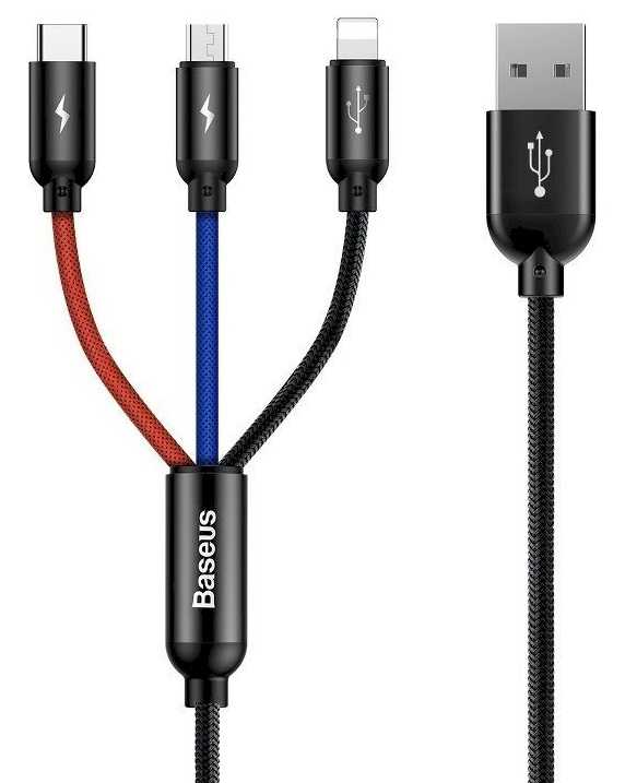 Baseus USB3w1 USB-C / Lightning /