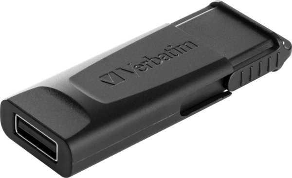 Verbatim 128GB Slider USB 2.0, Black