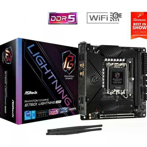 ASROCK Lightning WiFi Micro-ATX LGA1700 Intel B760