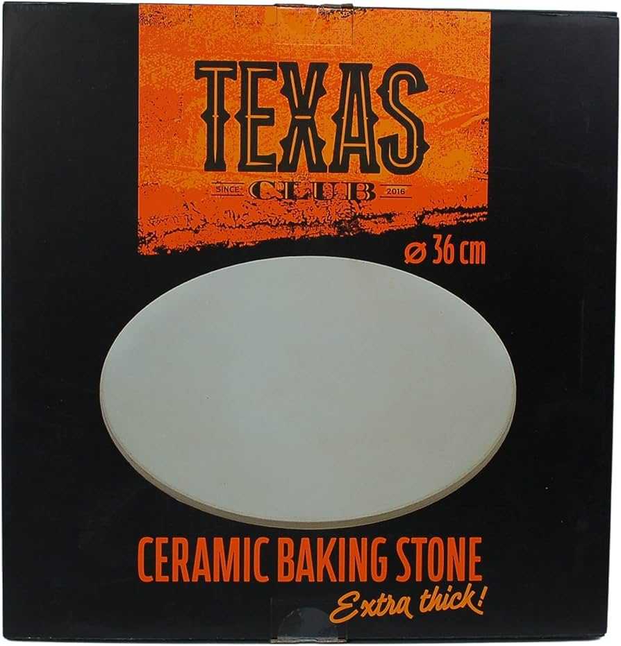 TEXAS_CLUB 36cm Pizza Stone