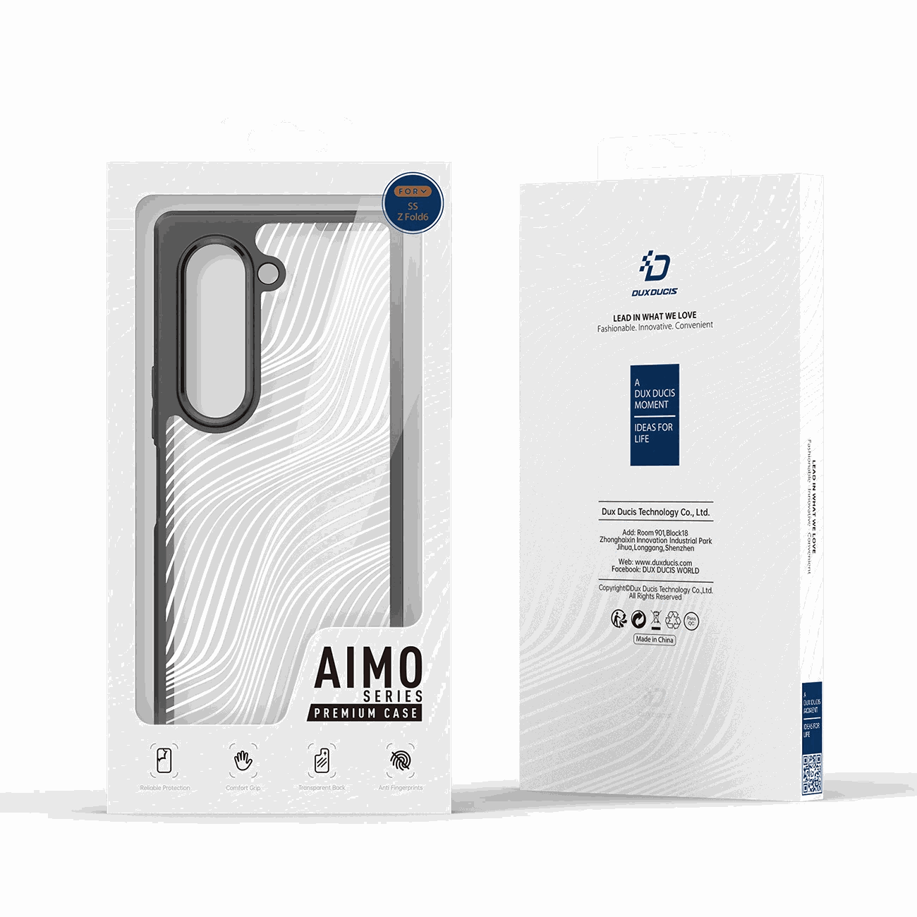 Dux Ducis Aimo case for the Samsung Galaxy Z Fold 6 – black