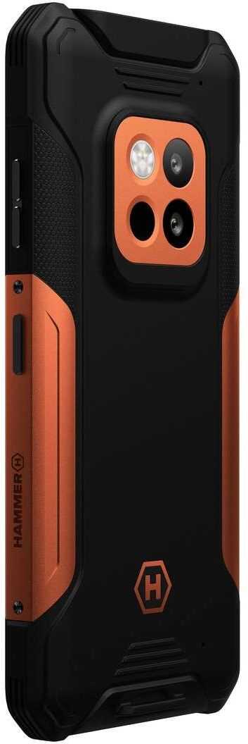 MyPhone Hammer Construction 2 5G Thermal 8/256GB Black/Orange