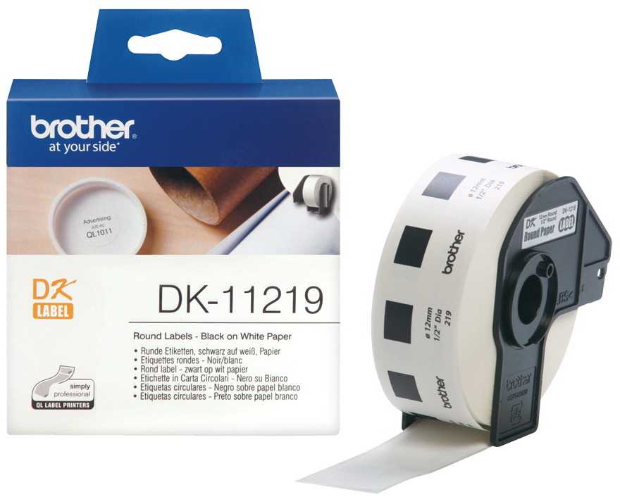 BROTHER Round paper labels DK-11219 |
