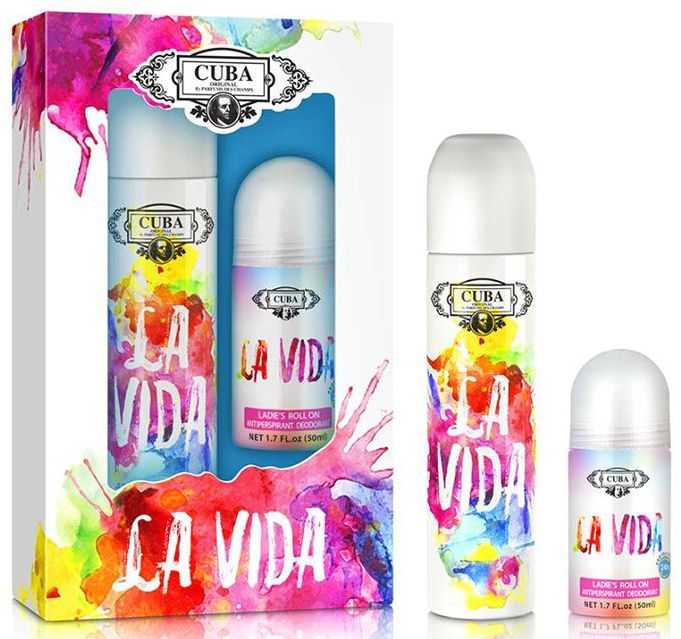 Cuba La Vida EDP 100ml + Roll-on 50ml