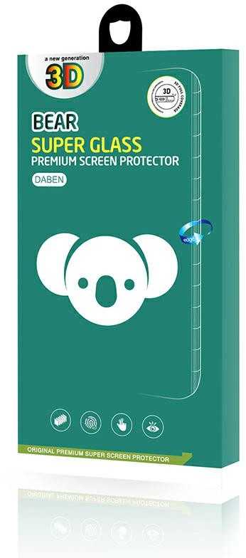 Reals "Bear Super Hard Glass iPhone 12 Pro Max" Black