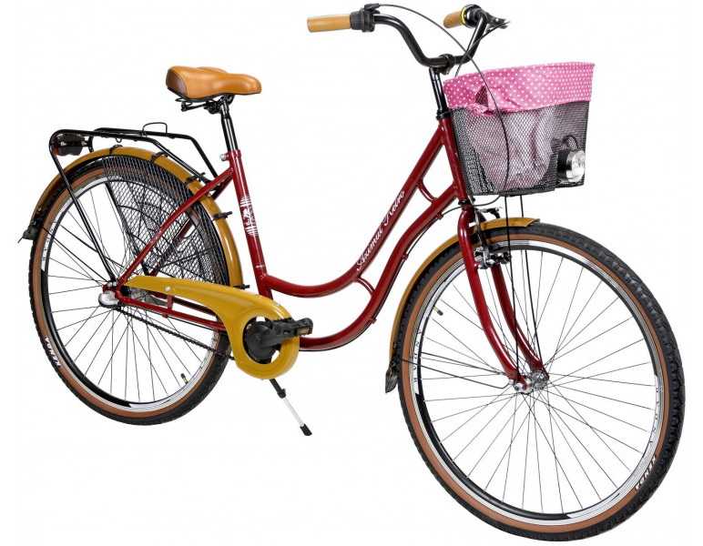 Azimut Holland Retro 28" 3-speed 2023 Burgundy Shiny