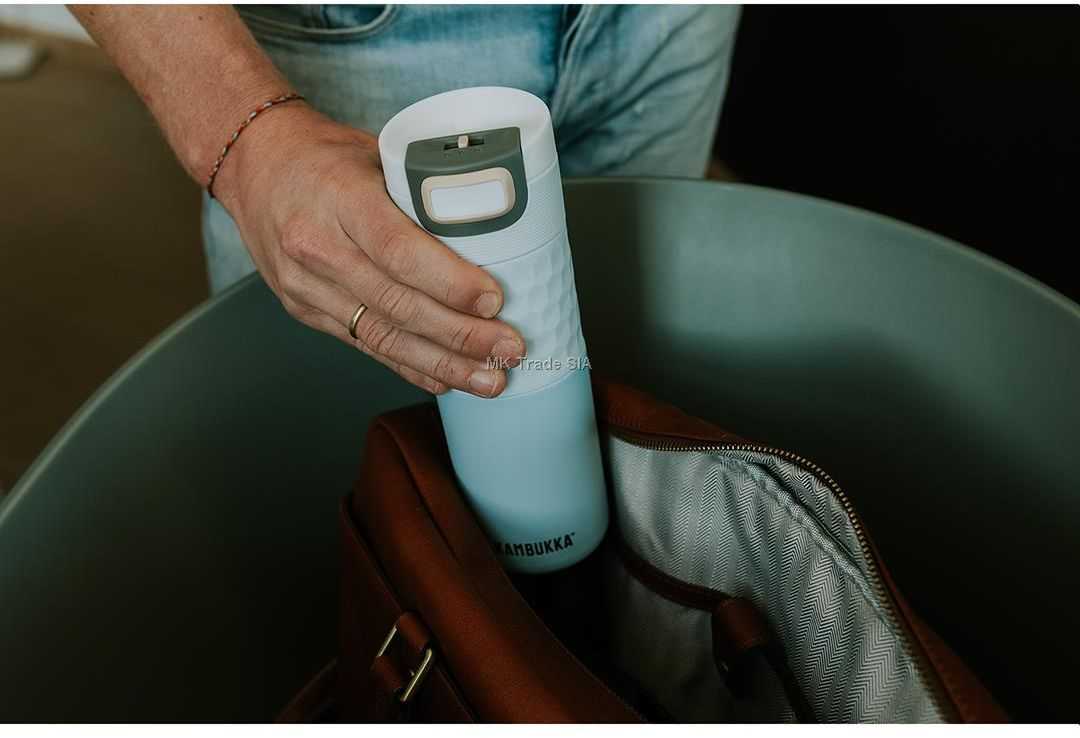 Kambukka 11-01047 Etna Grip, Breezy Blue, 500 ml - Thermal bottle