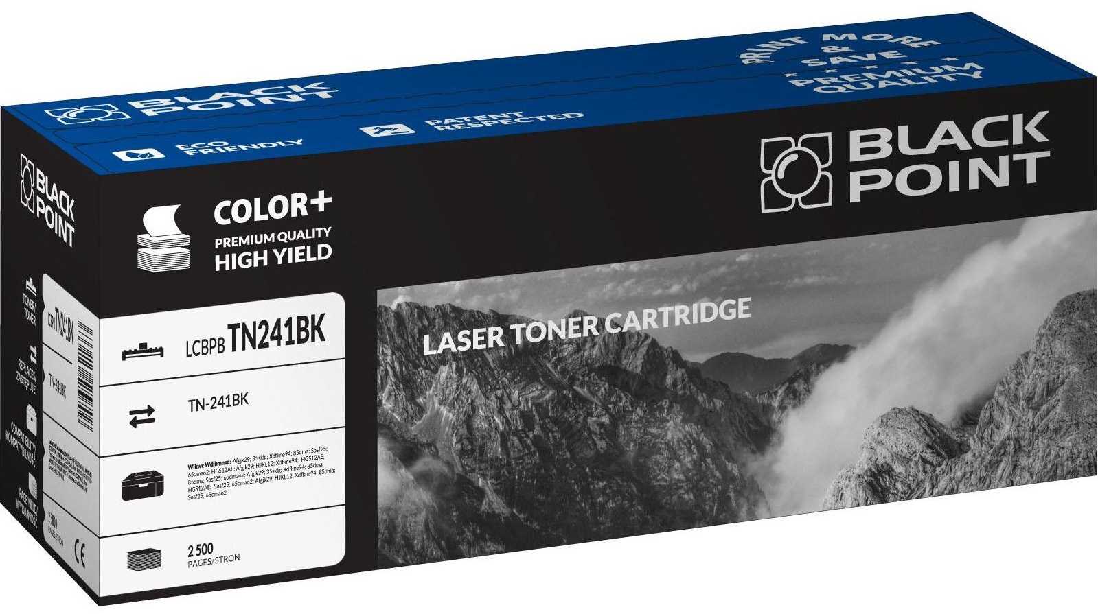 BLACK POINT LCBPBTN241BK Black