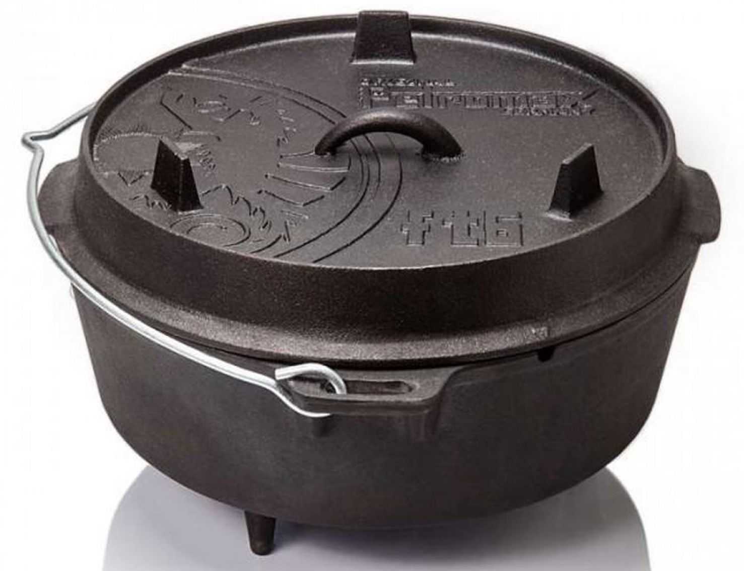 Petromax Cast Iron Boiler FT6 (with legs) 5.5 l