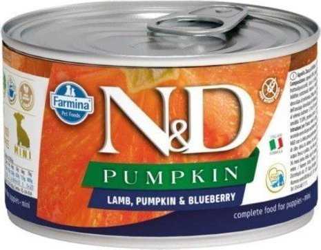 Farmina N AND D Puppy Lamb AND Pumpkin AND Blueberry – wet dog food – 140 g