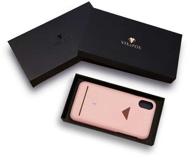 VixFox "Card Slot Back Case for iPhone XS MAX" Pink