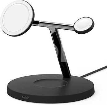 BELKIN Pro MagSafe 3-in-1 Wireless Charging Stand + AC Power Adapter