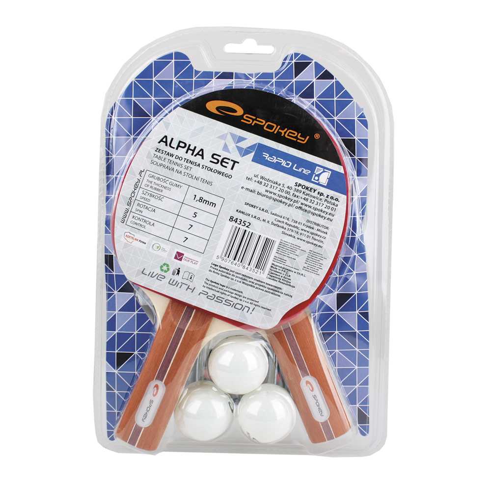 Spokey Alpha Set Table Tennis Kit