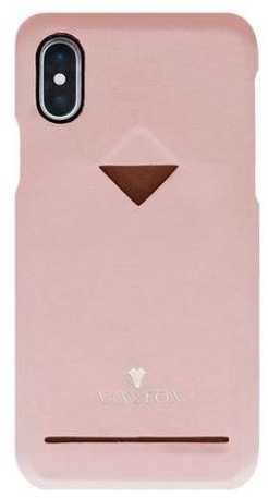 VixFox "Card Slot Back Case for iPhone X/XS" Pink