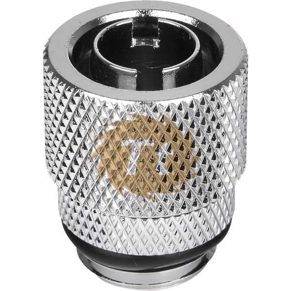 THERMALTAKE Pacific 3/8 AND quot; AND quot; IN x 1/2 OUT Compr. silver