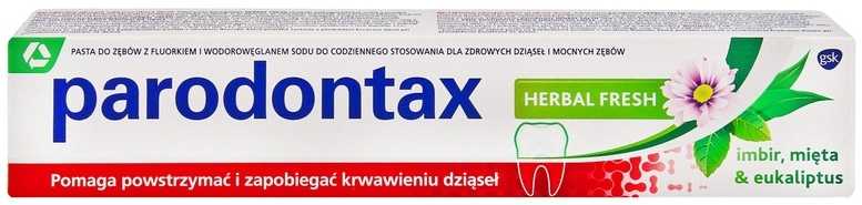 Parodontax Herbal Fresh Ginger Mint and Eucalyptus 75 ml