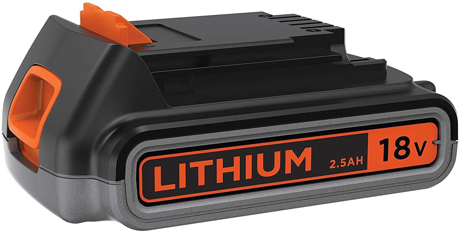 Black+Decker Battery 18V Li-ion 2.5Ah (BL2518)