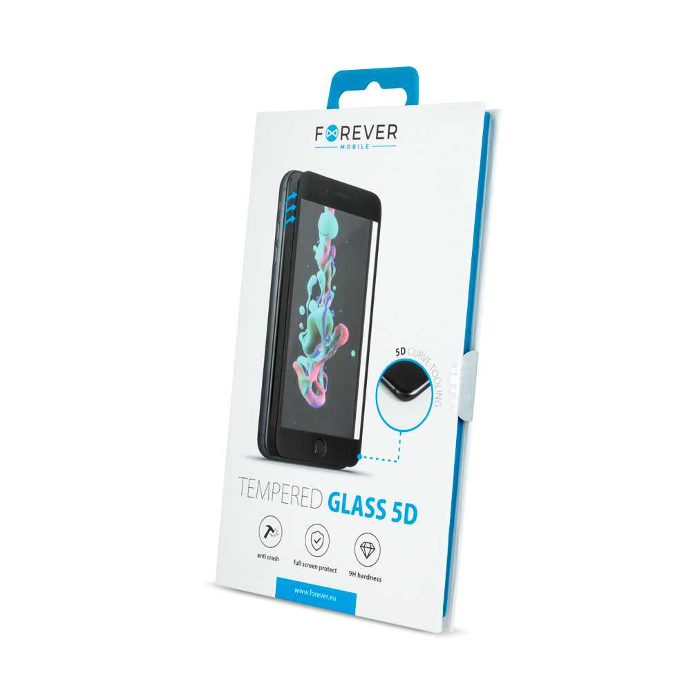Forever Tempered glass screen protector for Huawei P40 with a black frame