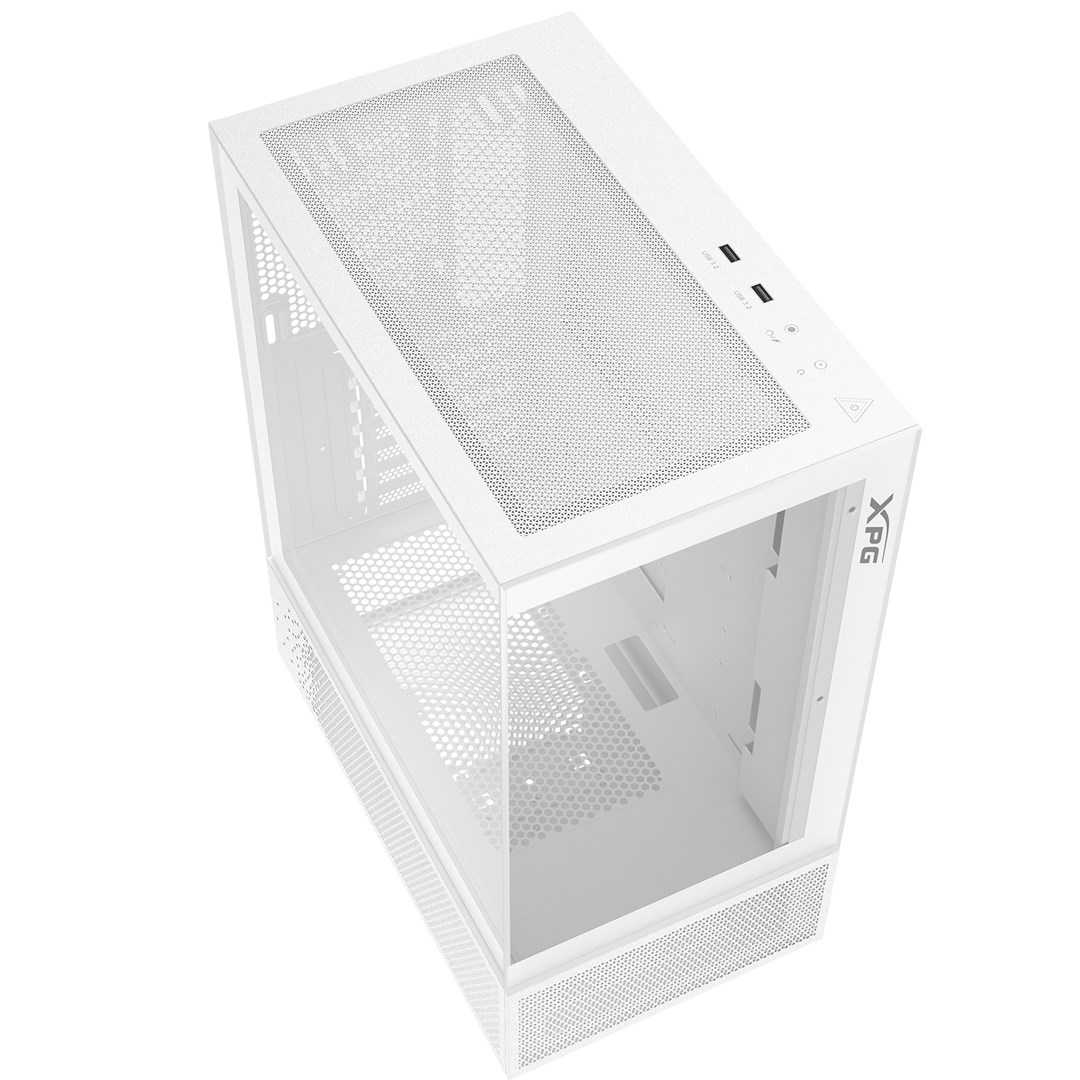 XPG Invader X Mini Compact Mid-Tower Case White