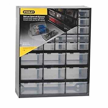 Stanley Small Parts Organizer 1-93-981 (black/transparent