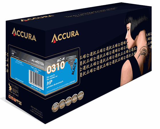 Accura hP No. 126A (CE310A) toner