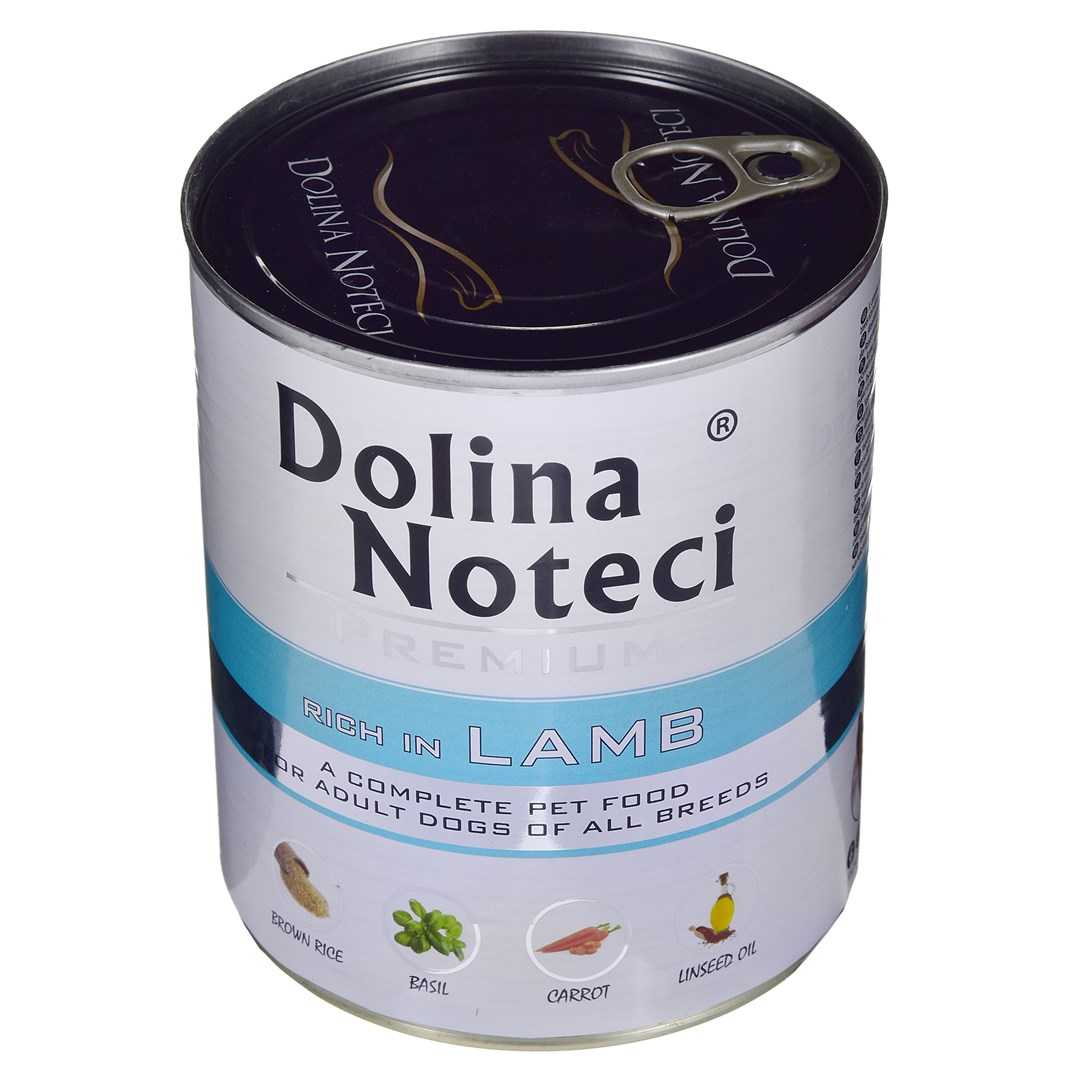 DOLINA NOTECI Premium Rich in Lamb – Wet Dog Food – 800 g