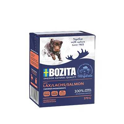 BOZITA 370 g Salmon Adult moist food for dogs